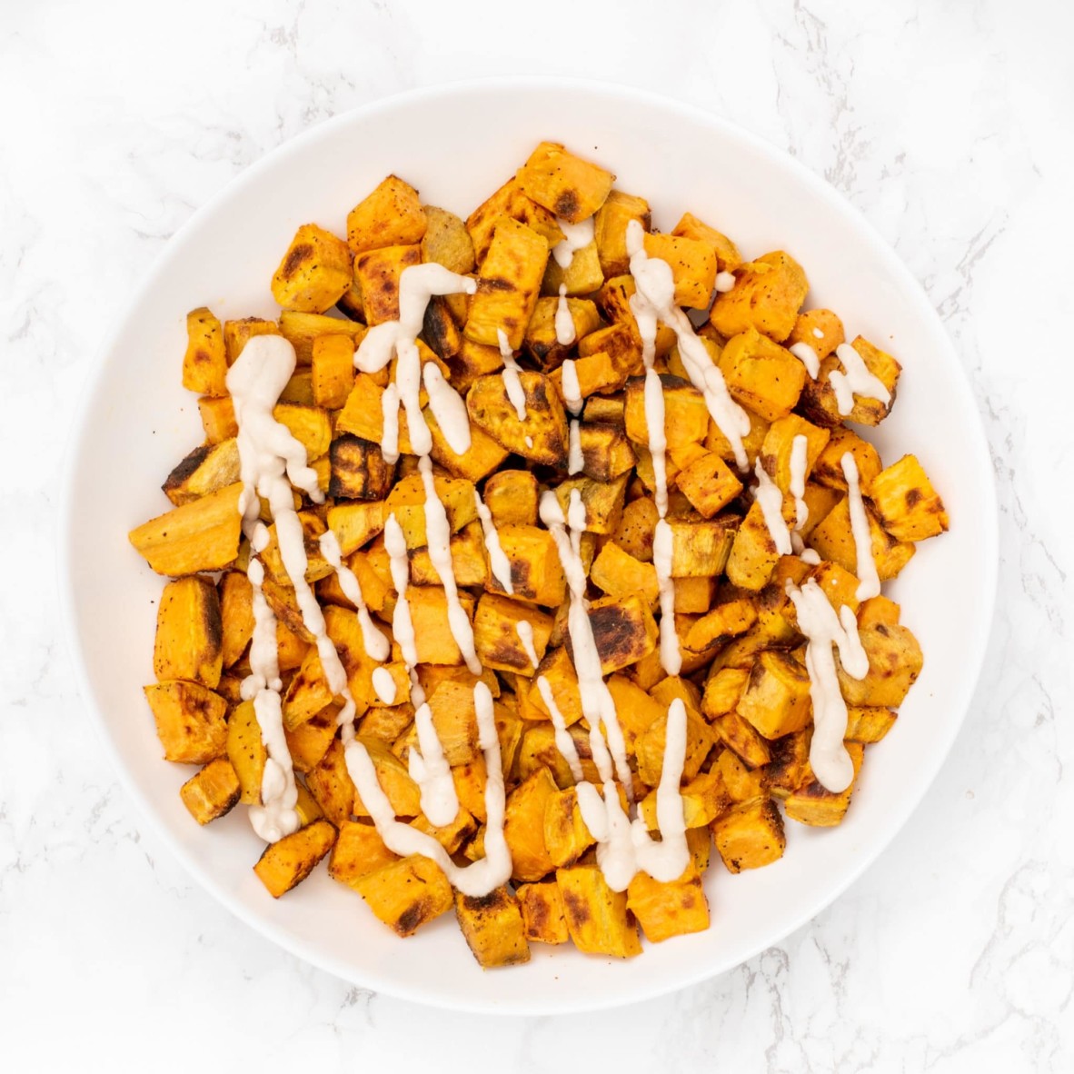 Roasted Sweet Potatoes with Chipotle Aioli (Vegan/GF) Featured Image