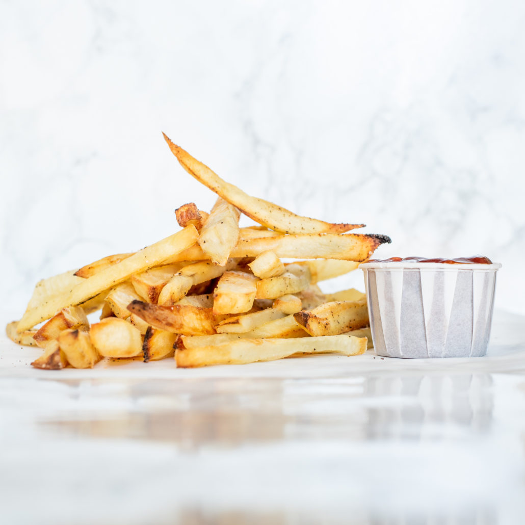 Crispy Baked French Fries (Oil-Free)