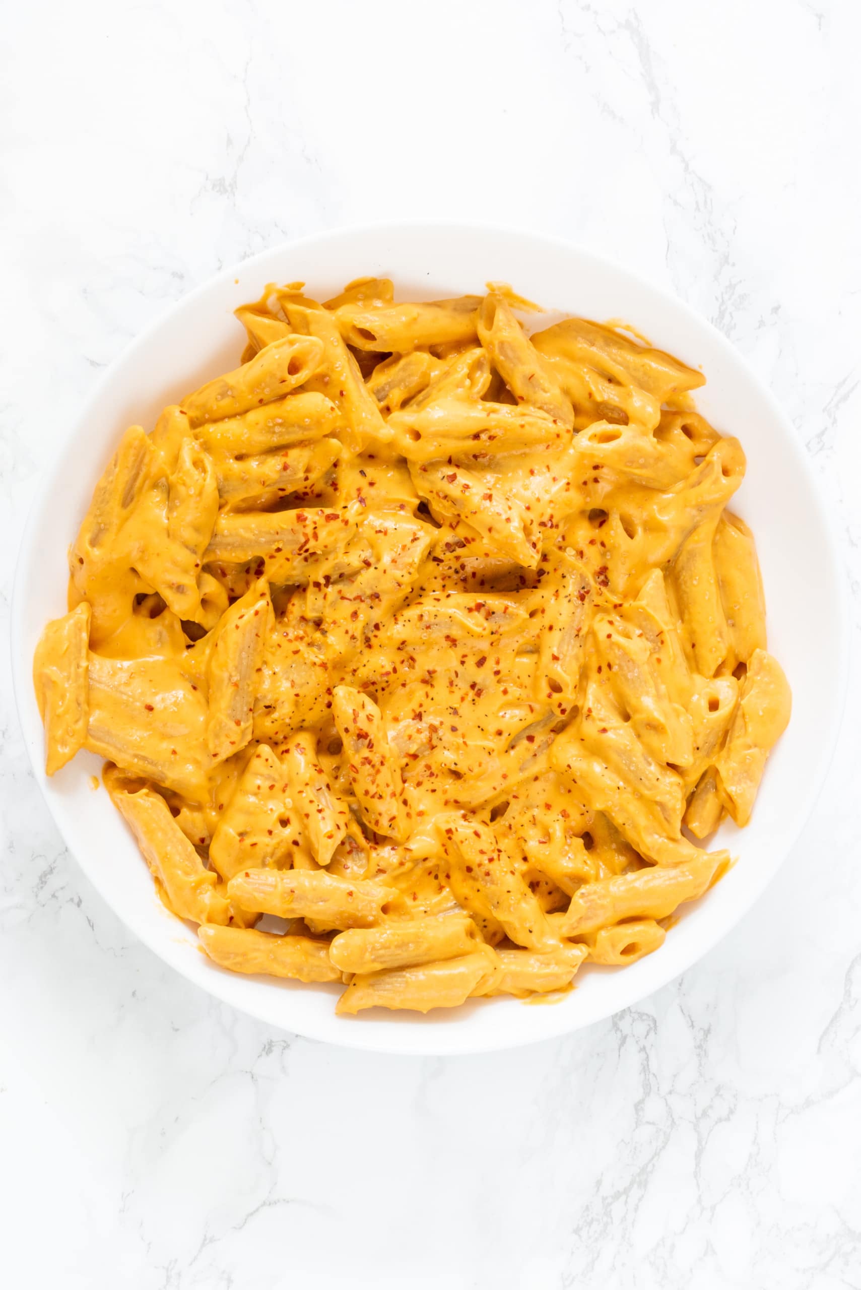 Vegan Roasted Red Pepper Alfredo Healthygirl Kitchen