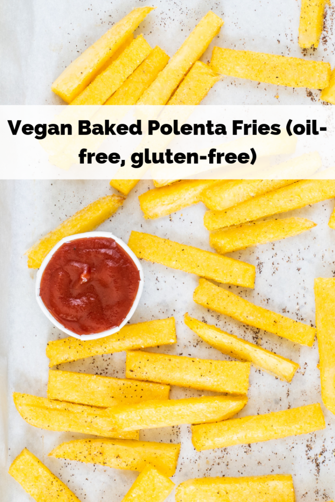 Vegan Baked Polenta Fries