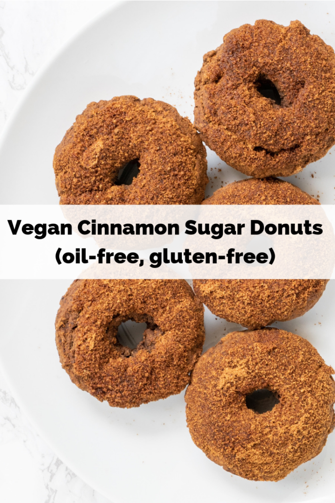 Vegan Cinnamon Sugar Donuts