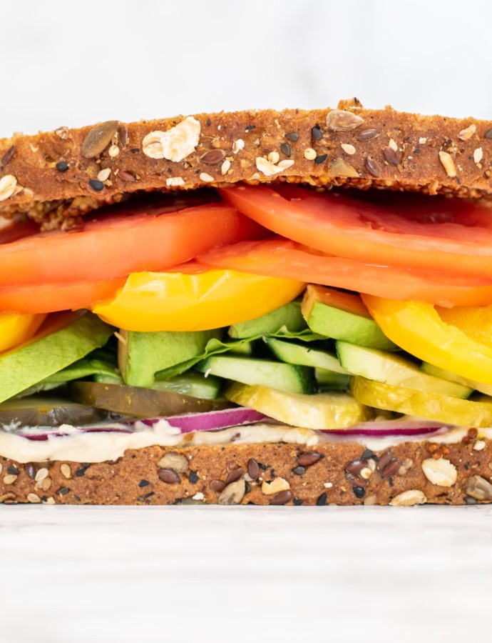 Ultimate Veggie Sandwich