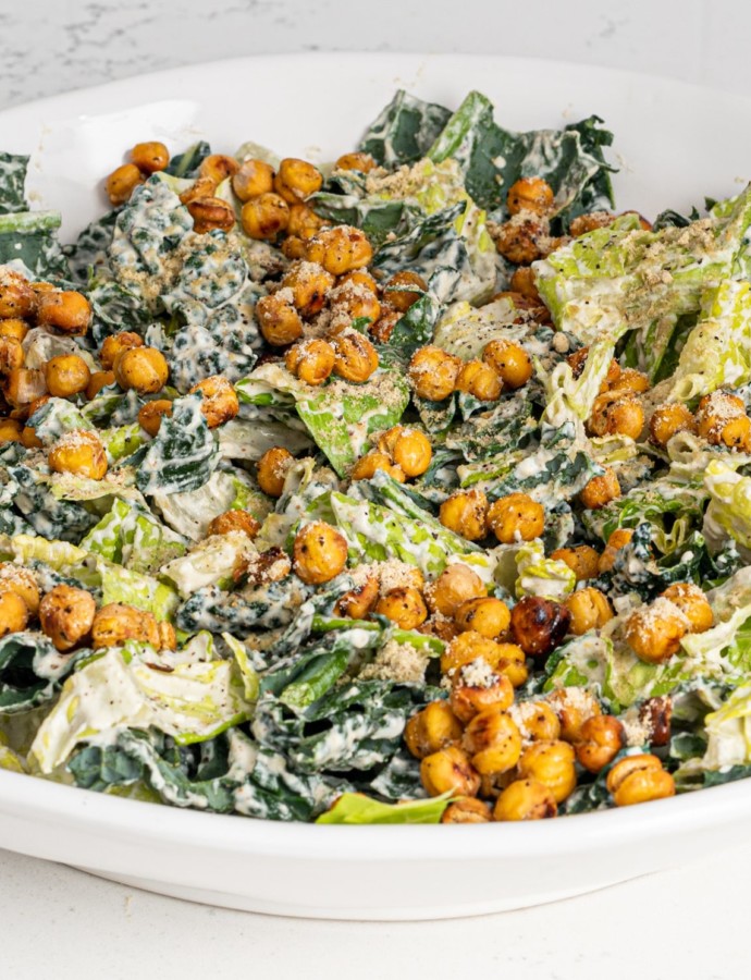 Classic Vegan Caesar Salad