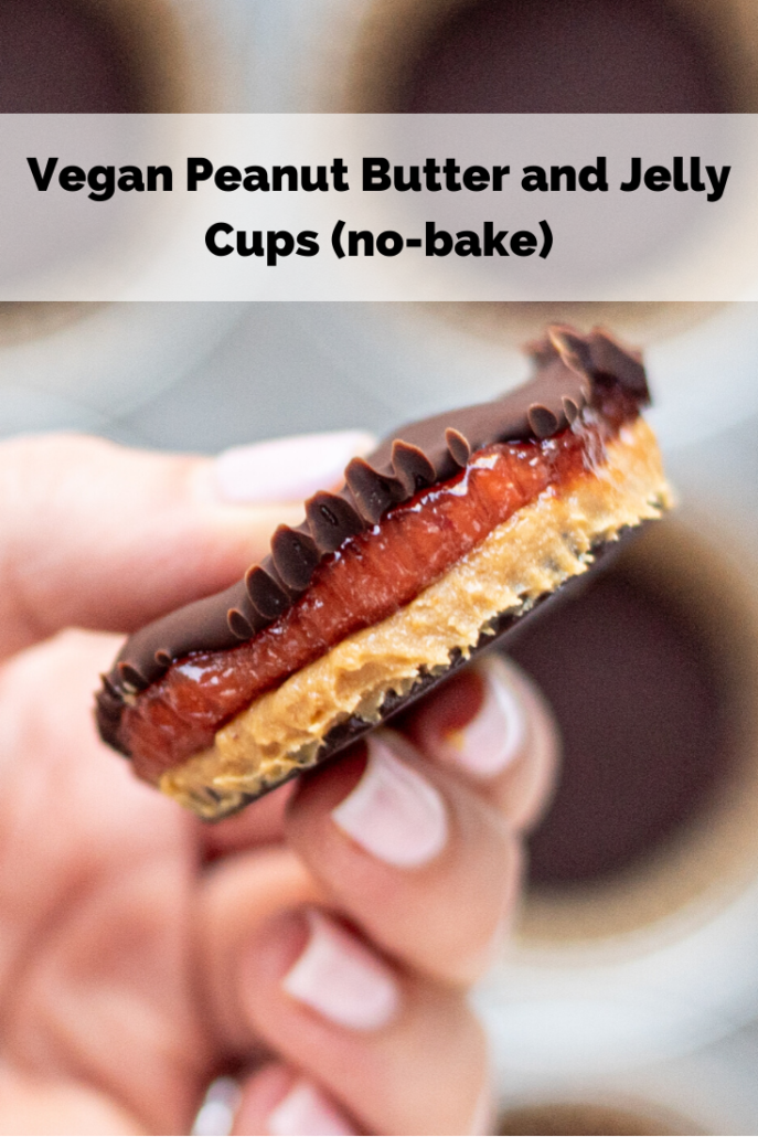 Vegan Peanut Butter and Jelly Cups