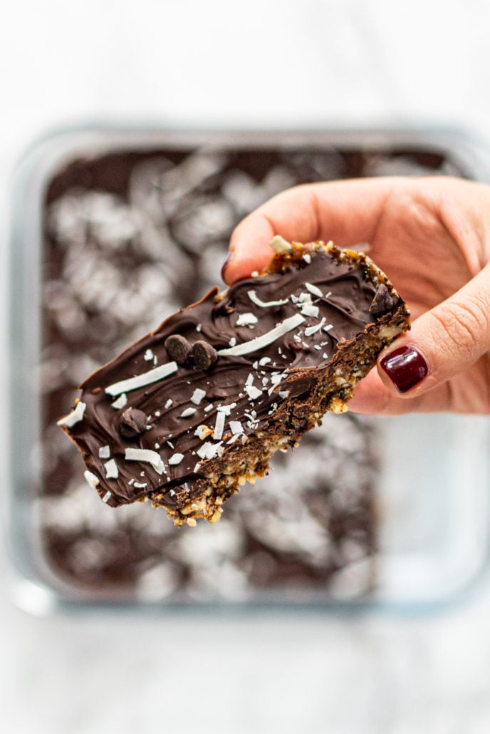 Homemade Vegan Protein Bars Picture