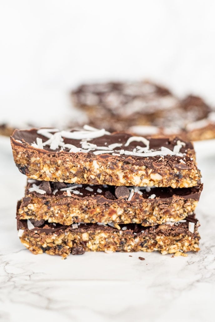 Homemade Vegan Protein Bars Picture