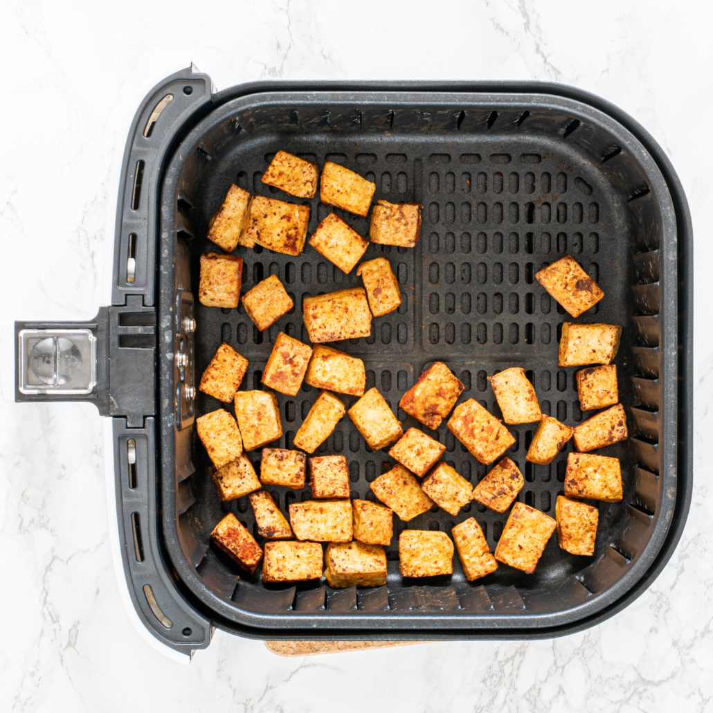 air fried tofu picture