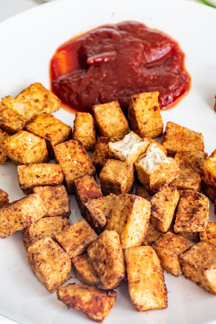 Vegan Air-Fried Tofu Nuggets Picture