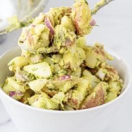 Healthy Vegan Potato Salad
