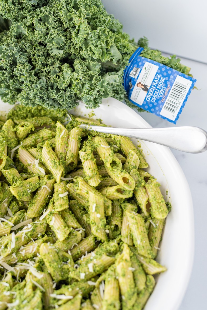 Easy Vegan Kale Pesto