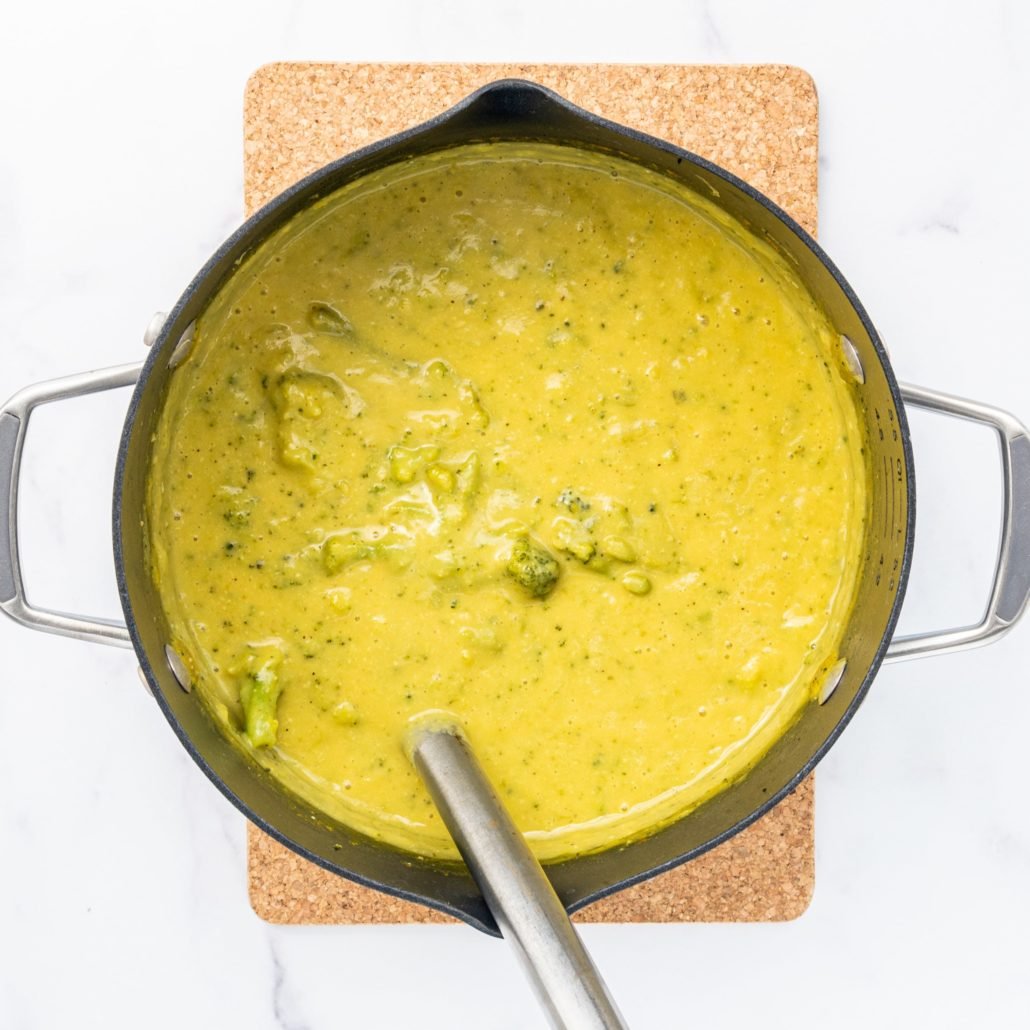 Vegan Copycat Panera Broccoli Cheddar Soup