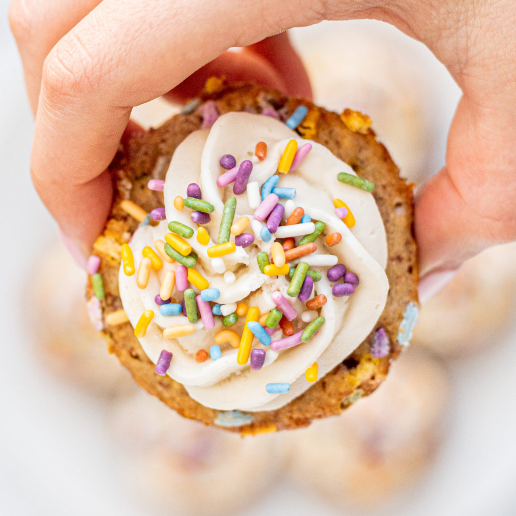 Vegan Gluten-Free Funfetti Muffins