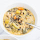 creamy vegan wild rice soup