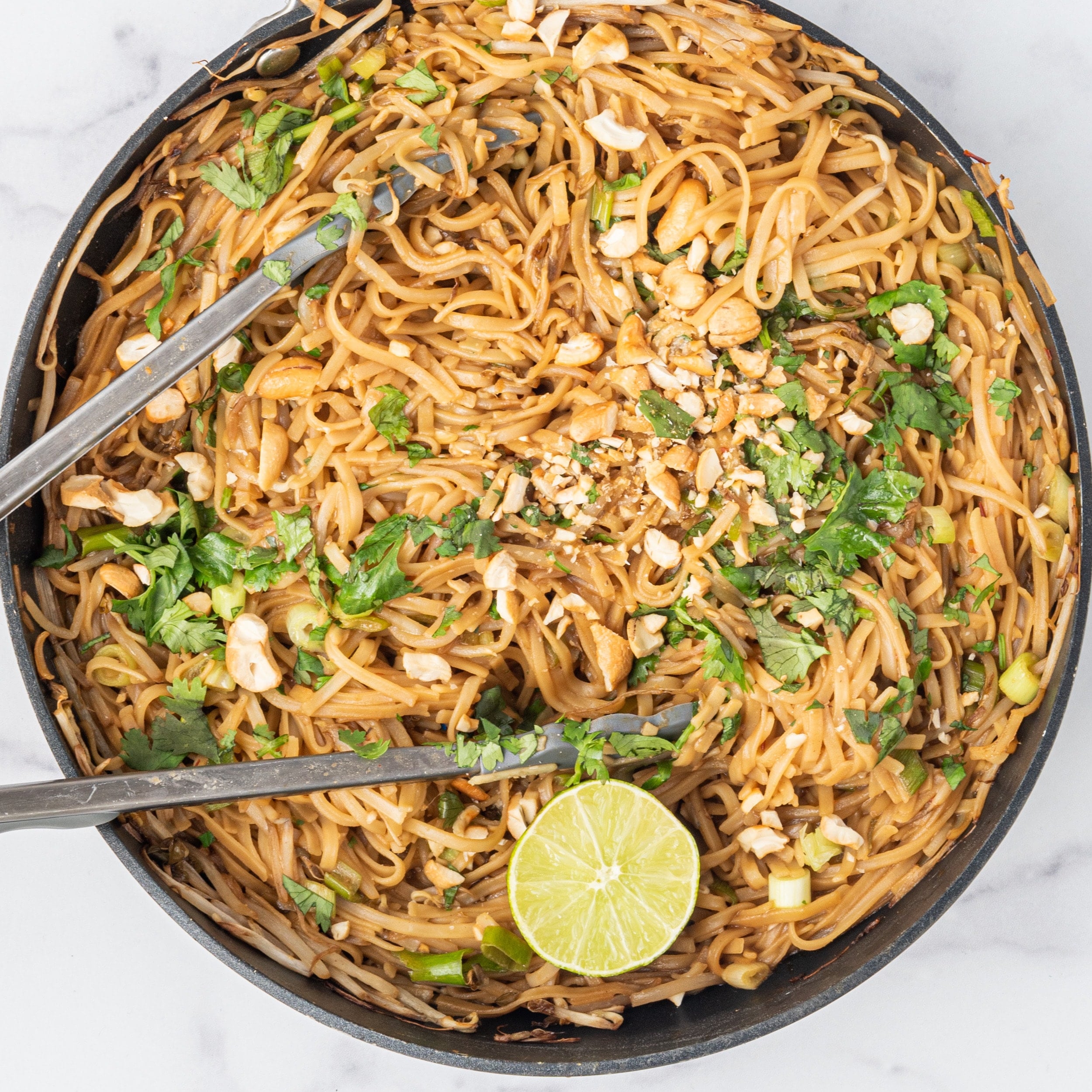 Authentic Vegan Pad Thai (easy!) - HealthyGirl Kitchen