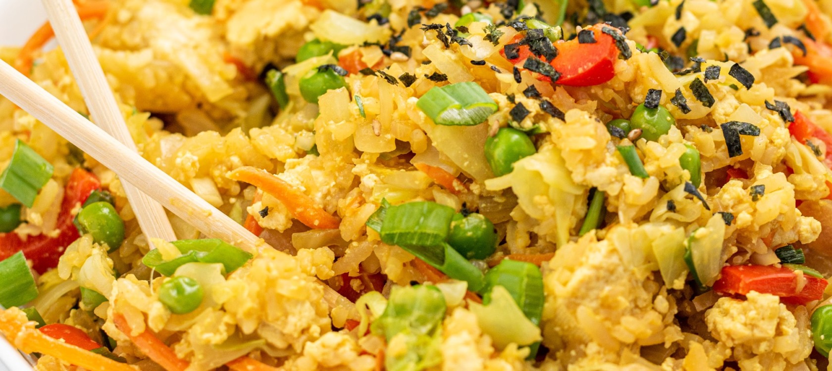 easy vegan fried rice