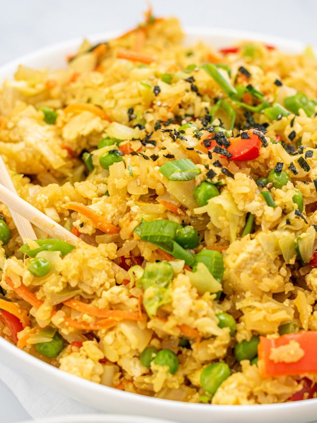 Easy Vegan Fried Rice (better than take out!)