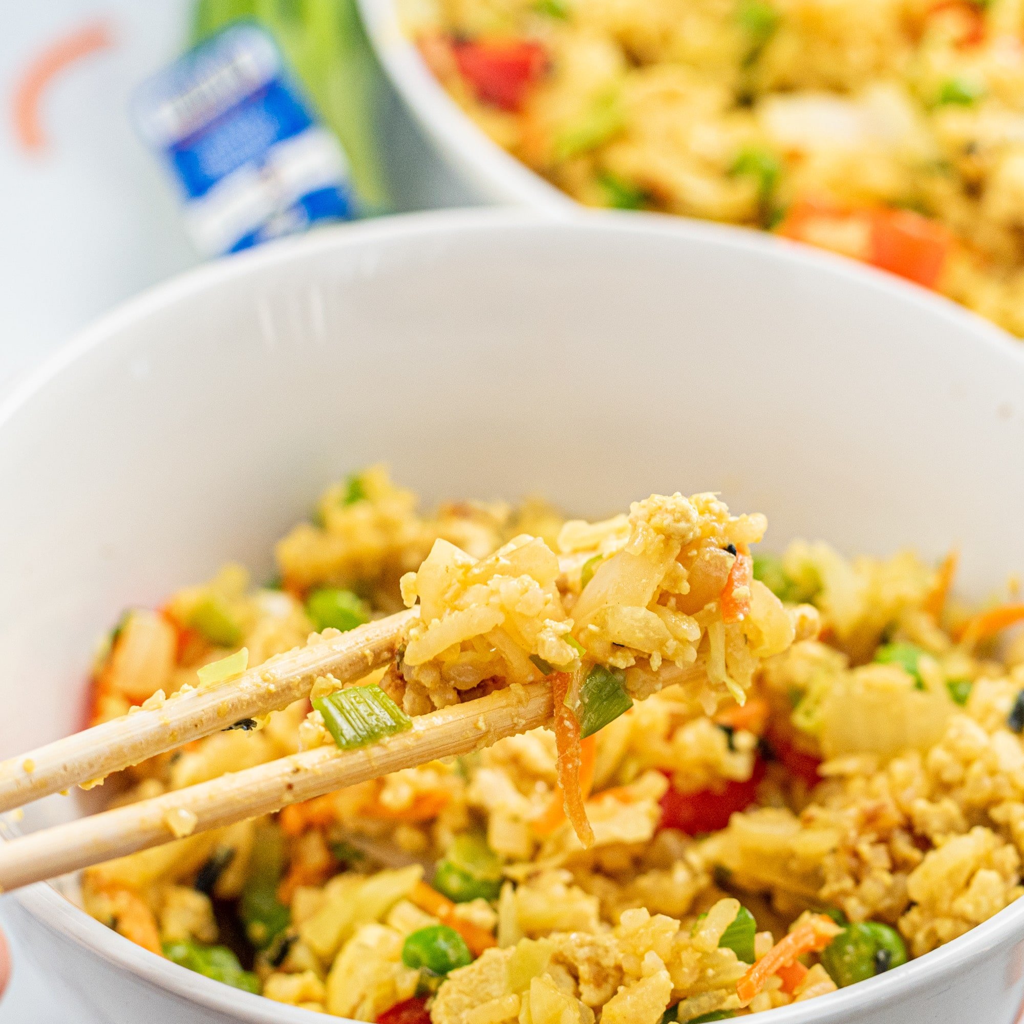 Easy Vegan Fried Rice - HealthyGirl Kitchen