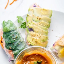 Easy Vegan Summer Rolls