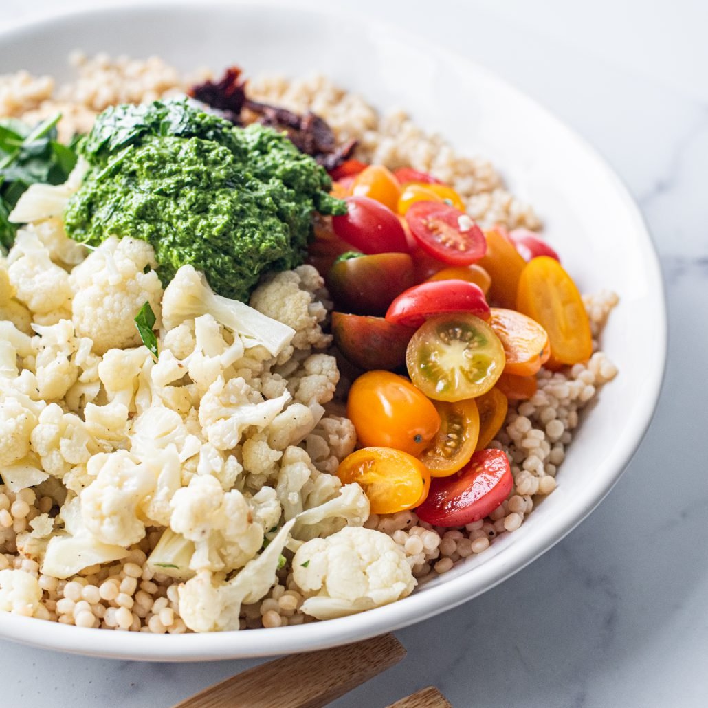 Vegan Mediterranean Couscous Salad