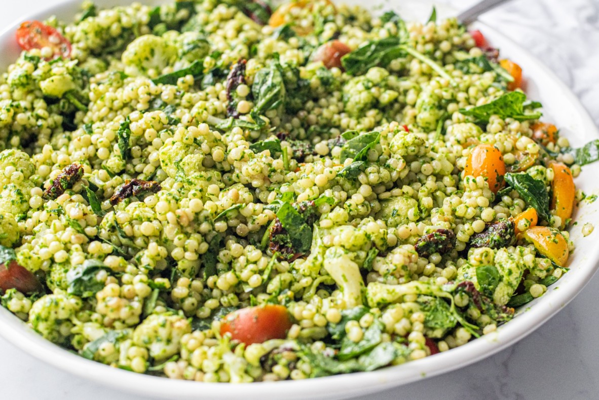 Vegan Mediterranean Couscous Salad