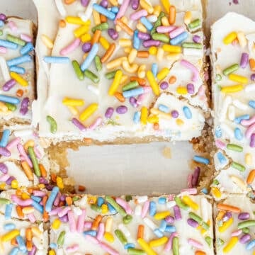 Vegan Gluten-free Sugar Cookie Bars