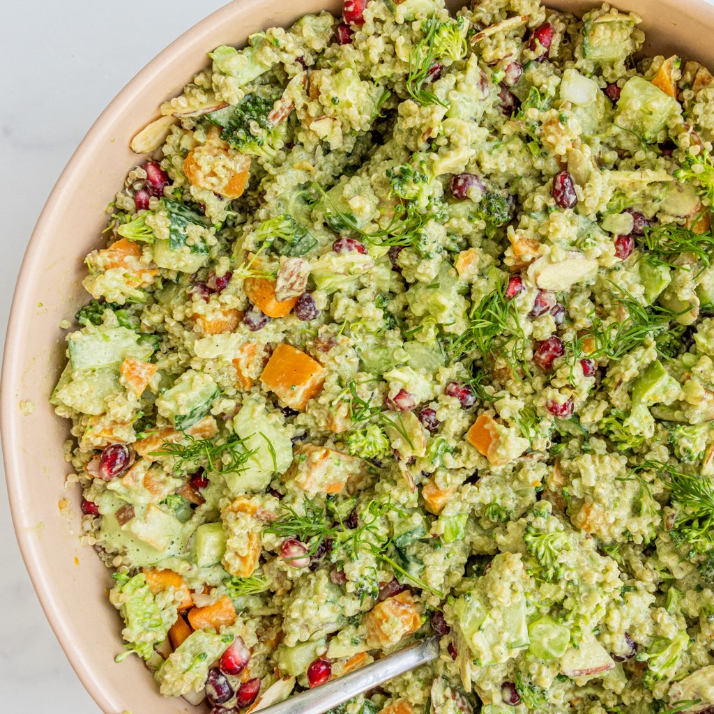 broccoli quinoa salad