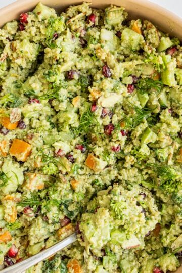 quinoa broccoli salad