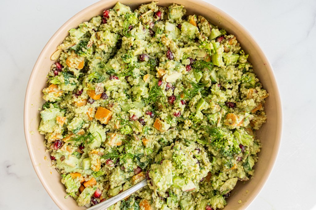 quinoa broccoli salad