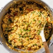 One-Pot Healthy Orzo