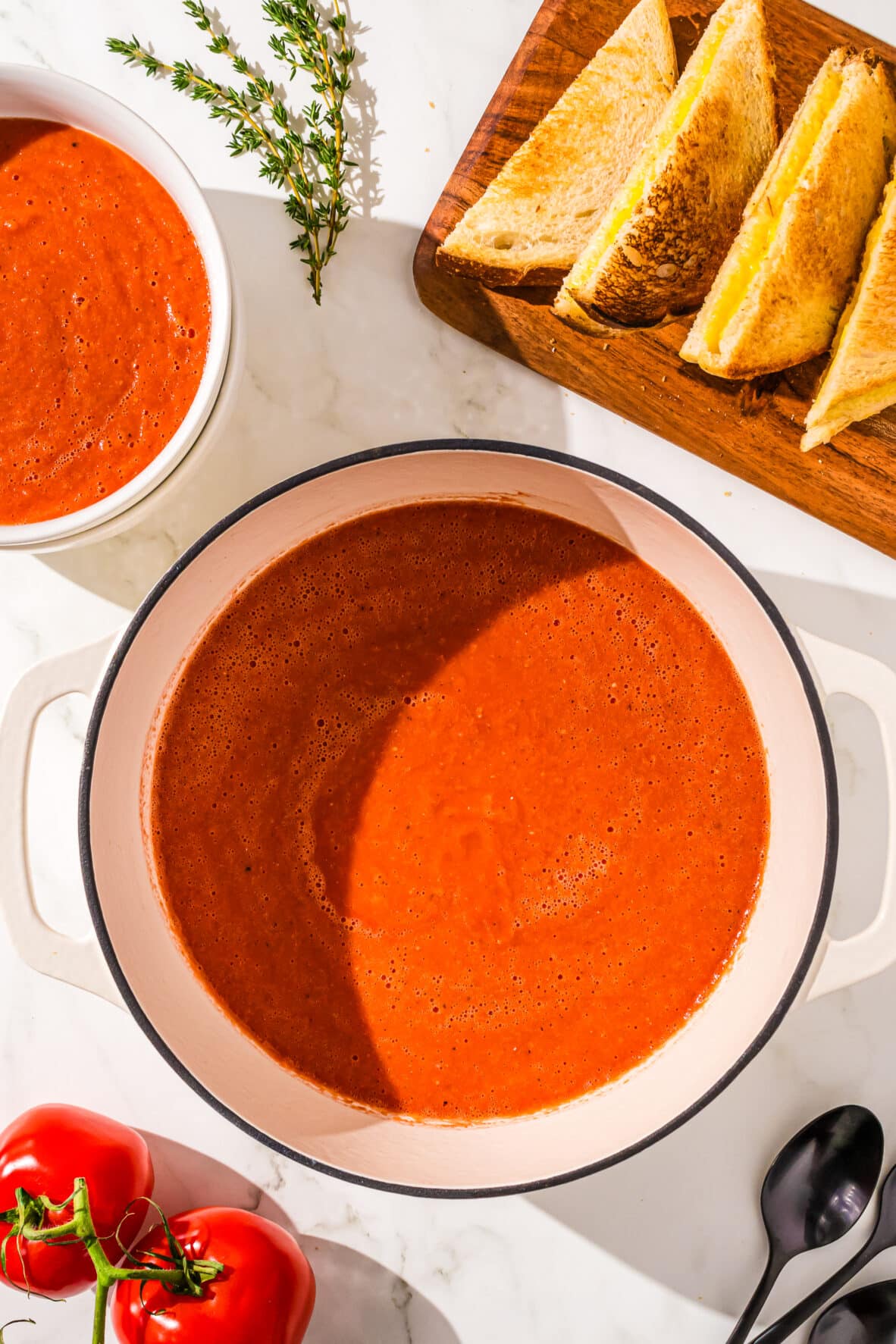 Sheet Pan Tomato Soup