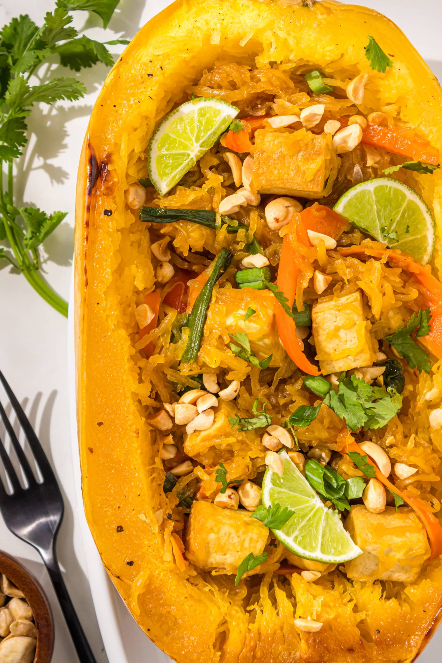 Spaghetti Squash StirFry HealthyGirl Kitchen