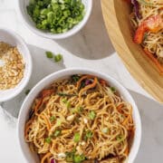 Spring Roll in a Bowl