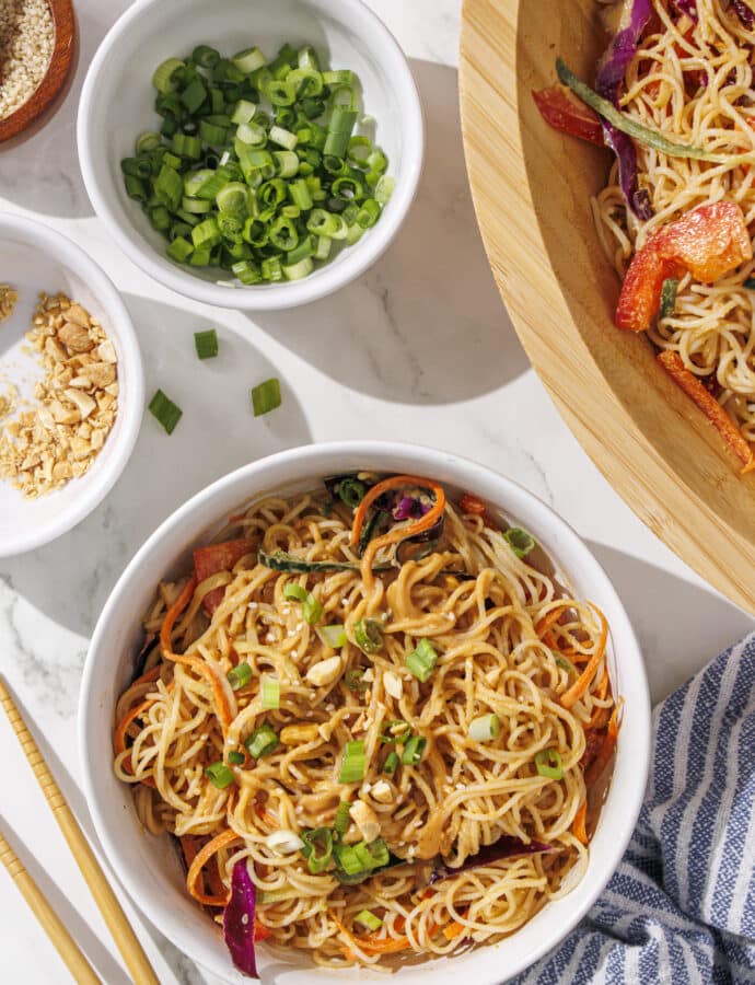 Spring Roll in a Bowl