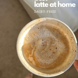 how to make a latte at home