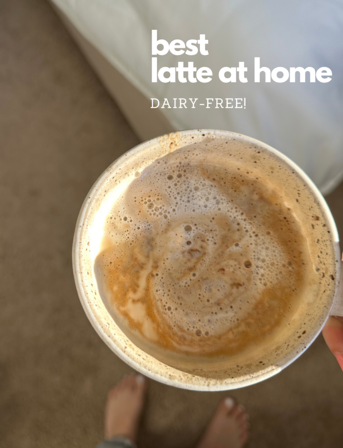 how to make a latte at home