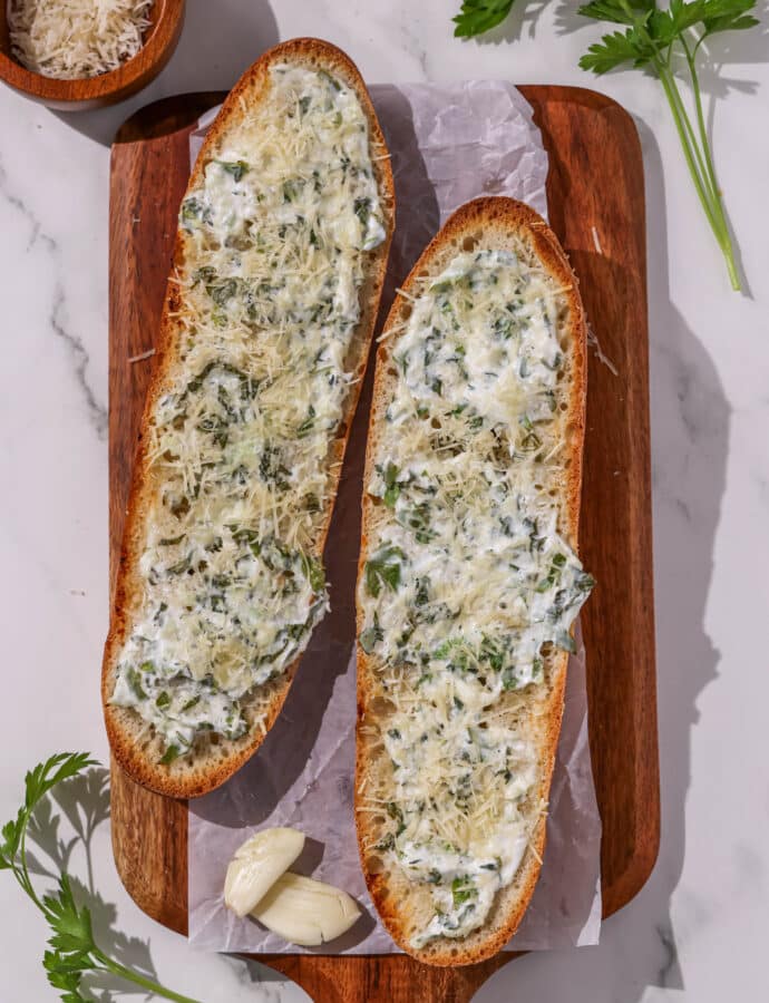 Vegan Garlic Bread