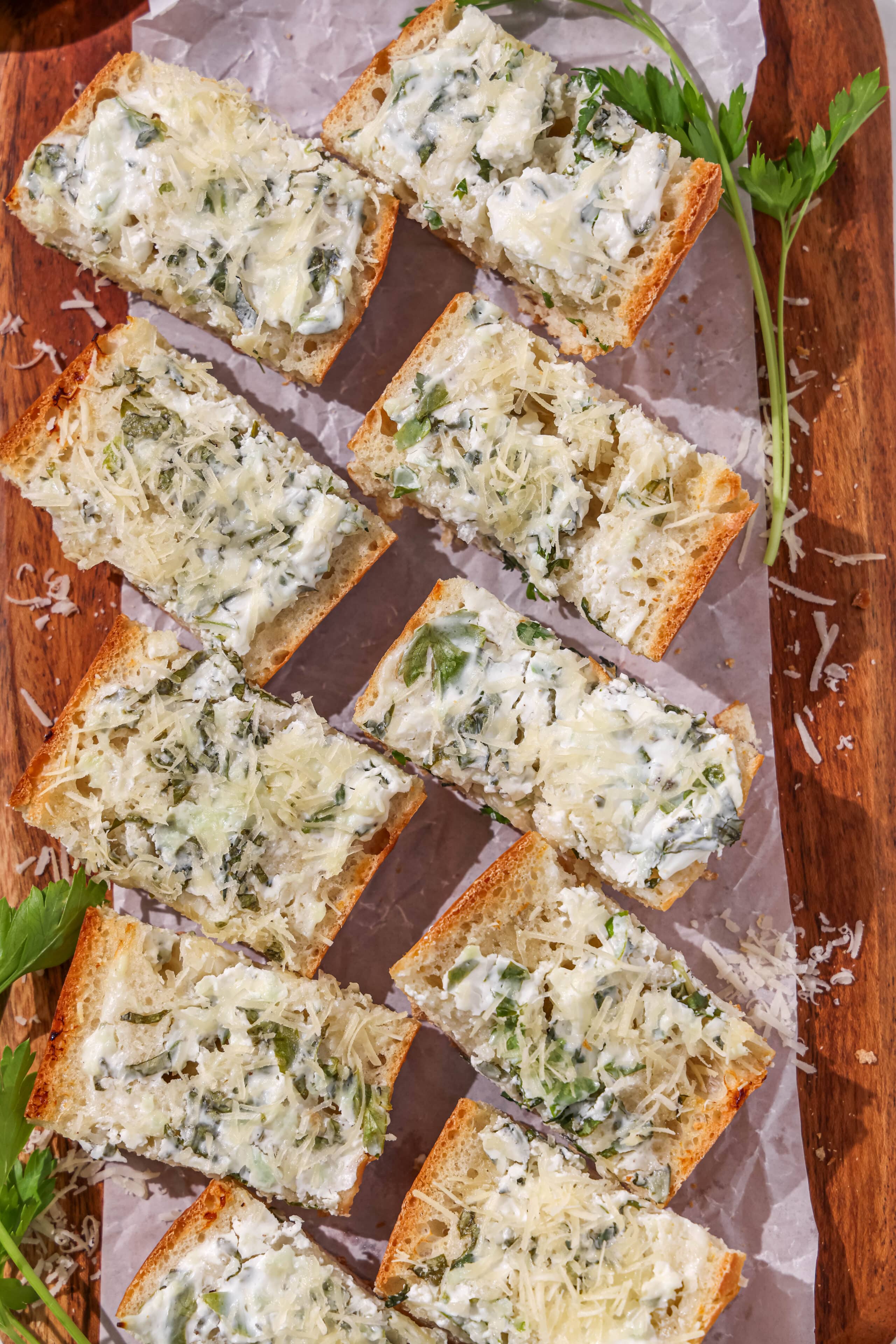 Vegan Garlic Bread