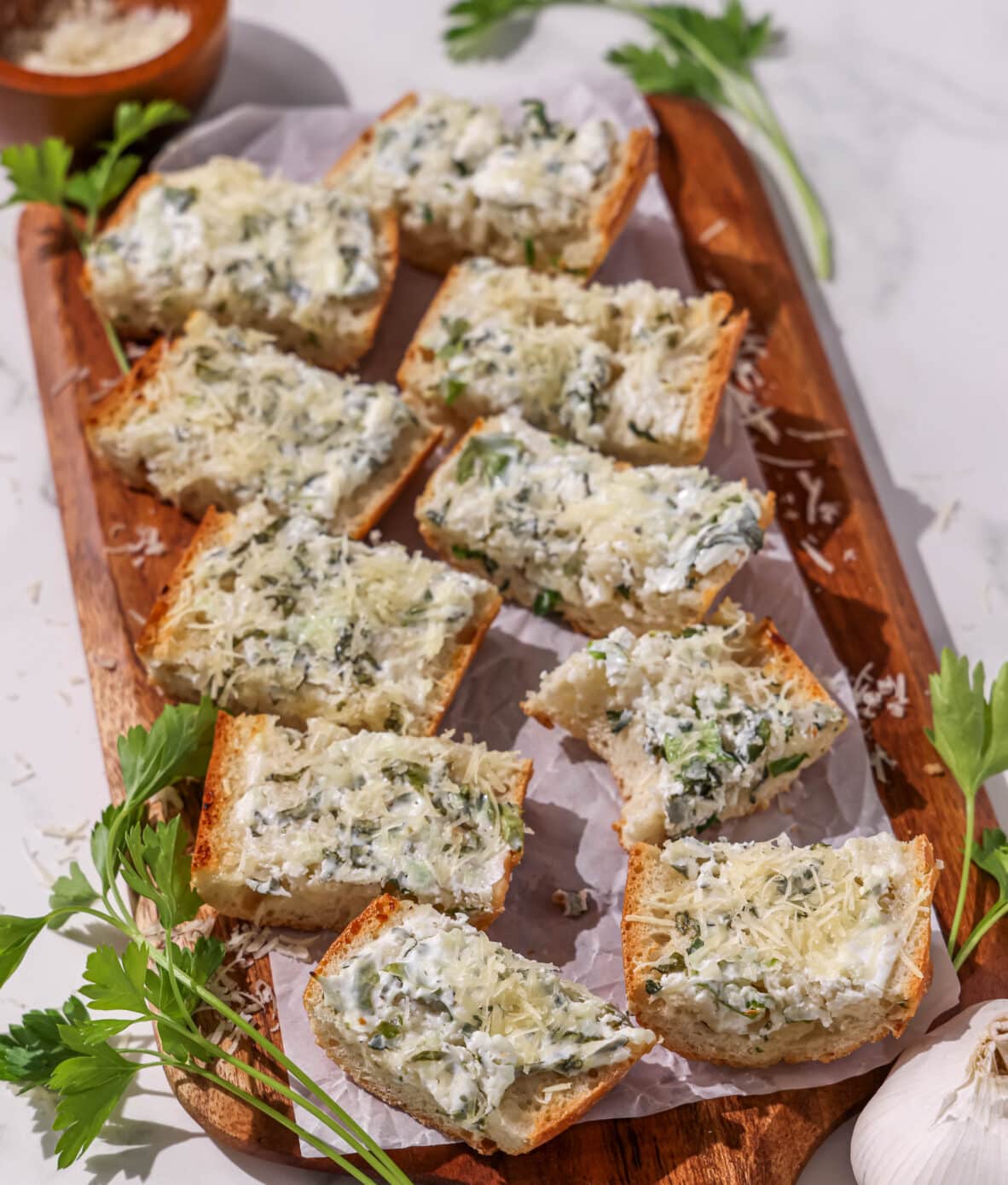 Vegan Garlic Bread