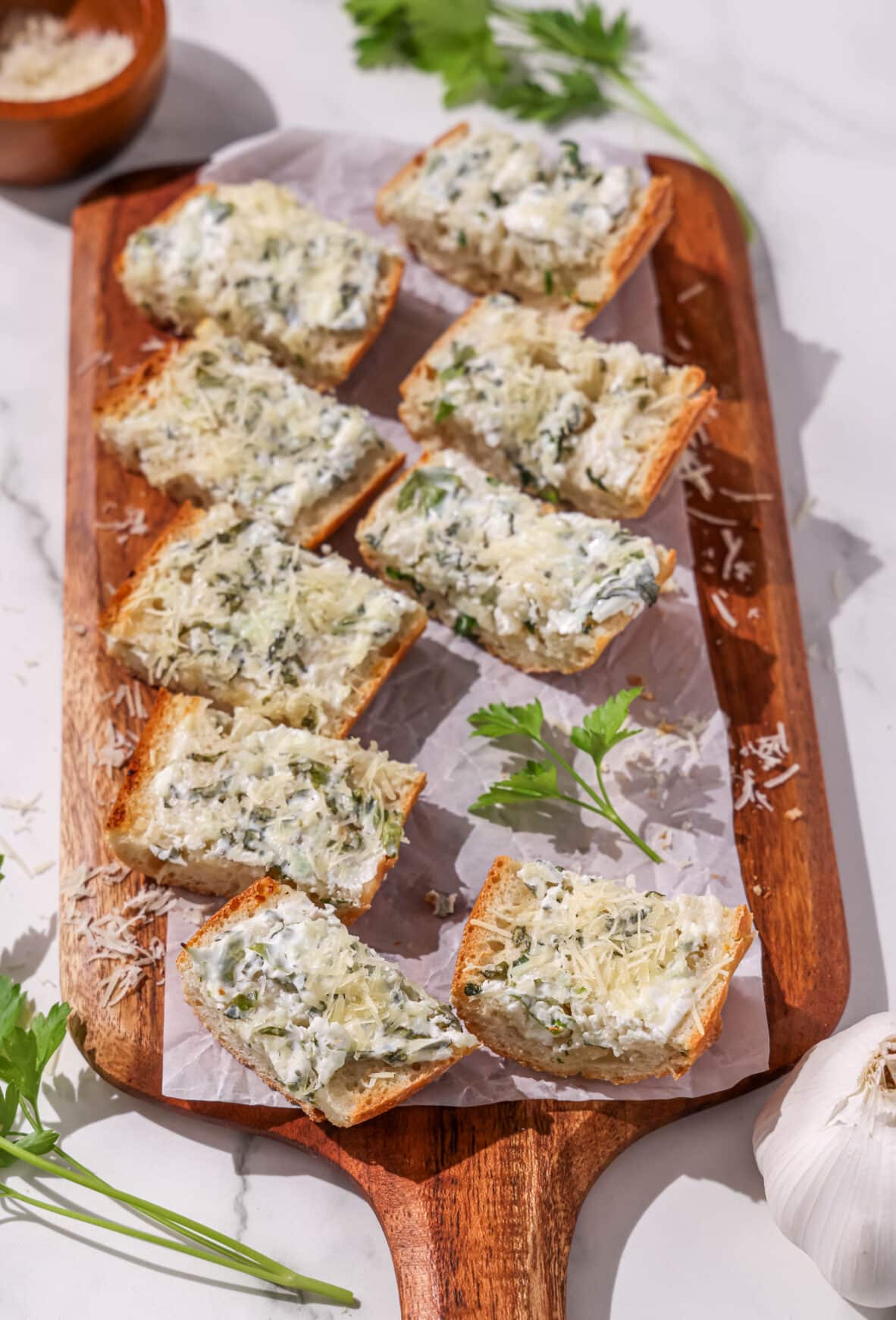 Vegan Garlic Bread