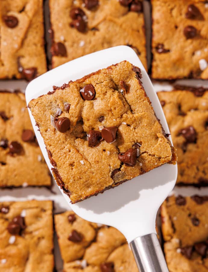 Vegan Tahini Blondies