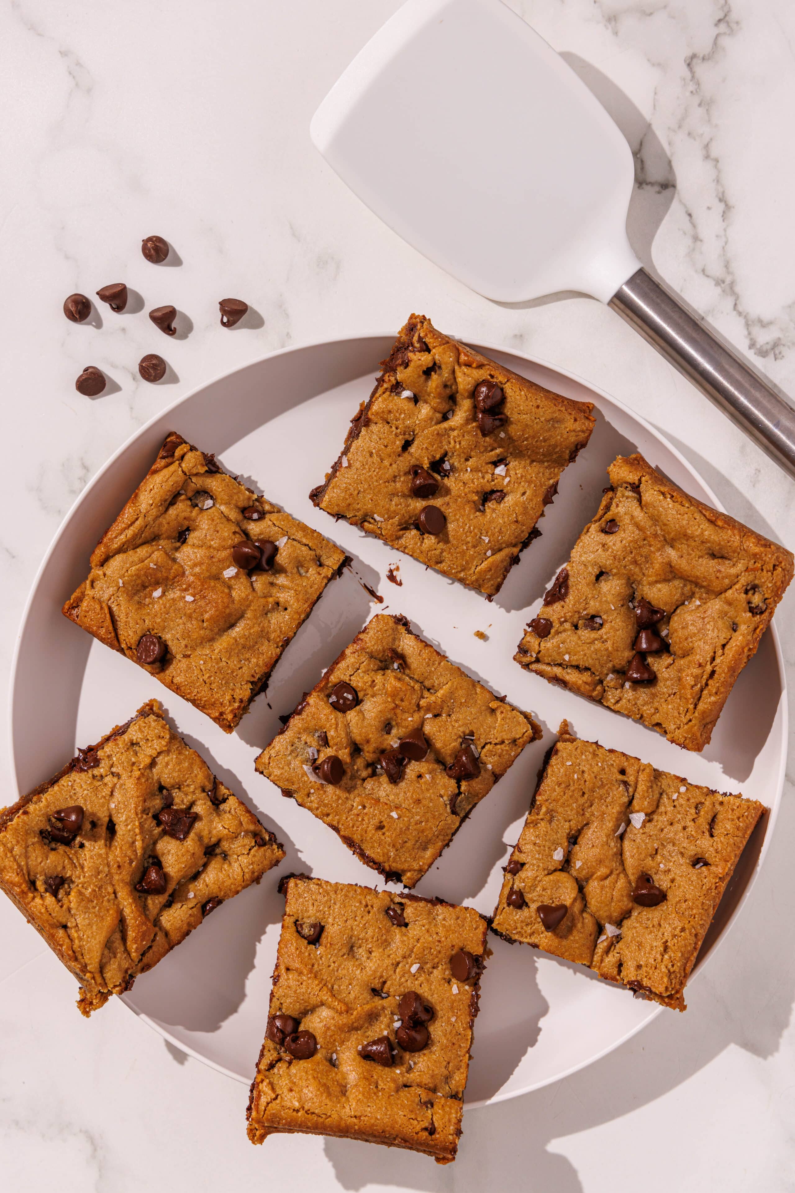 Vegan Tahini Blondies