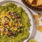 Corn Salad with Guacamole