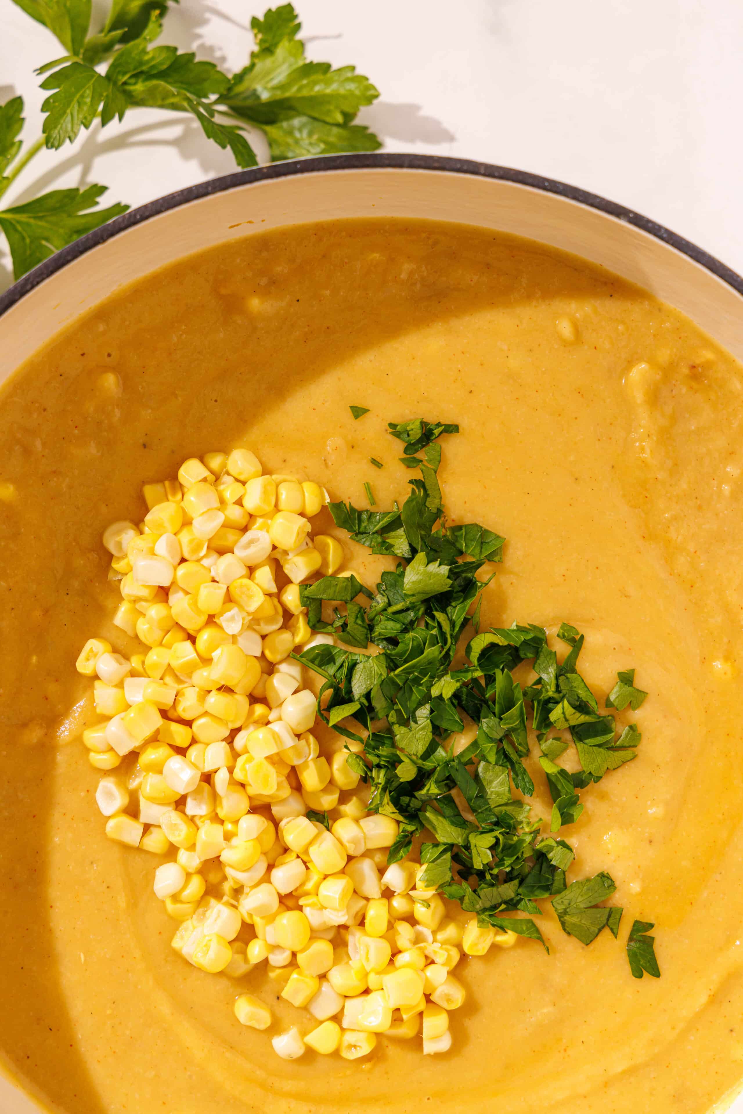 Cauliflower Corn Chowder