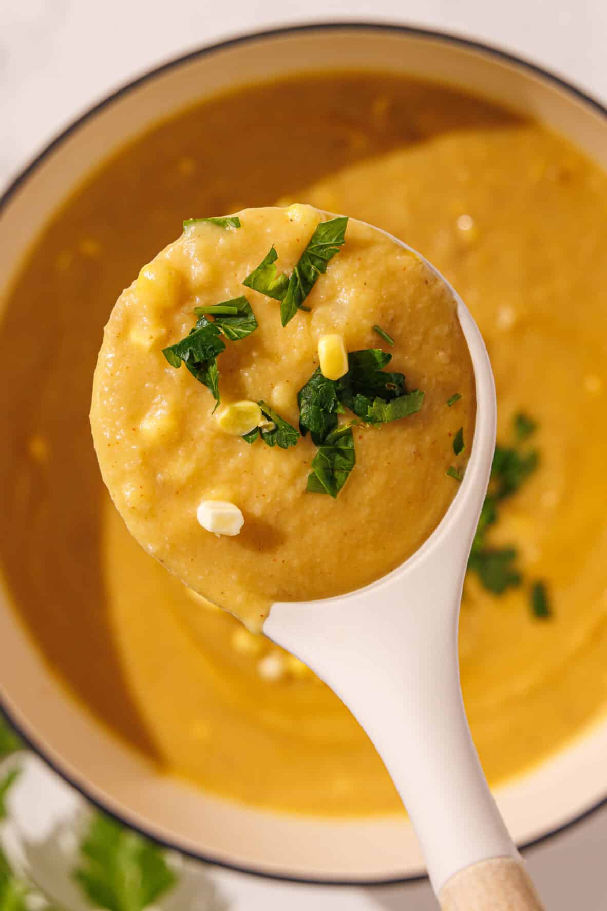 Cauliflower Corn Chowder