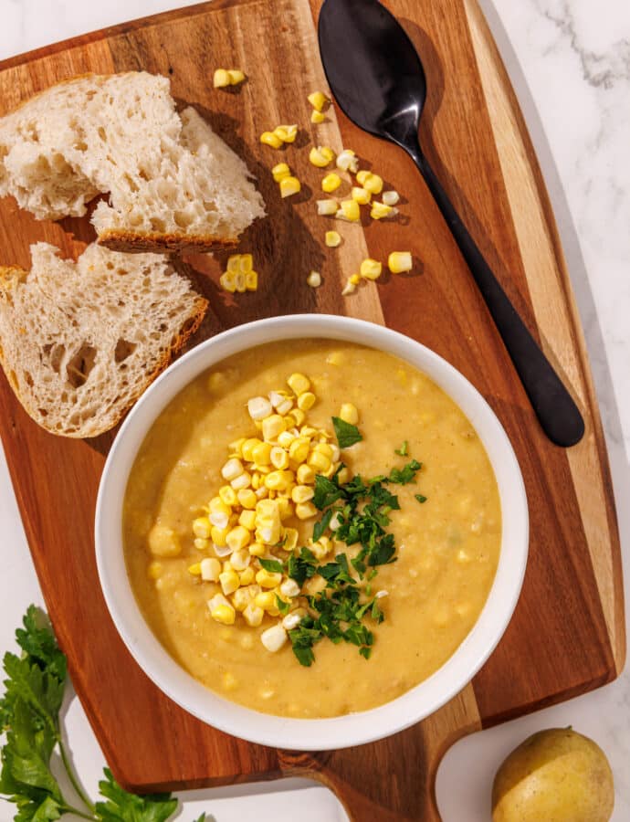 Cauliflower Corn Chowder