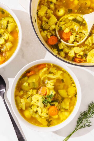 Debloat Detox Veggie Soup