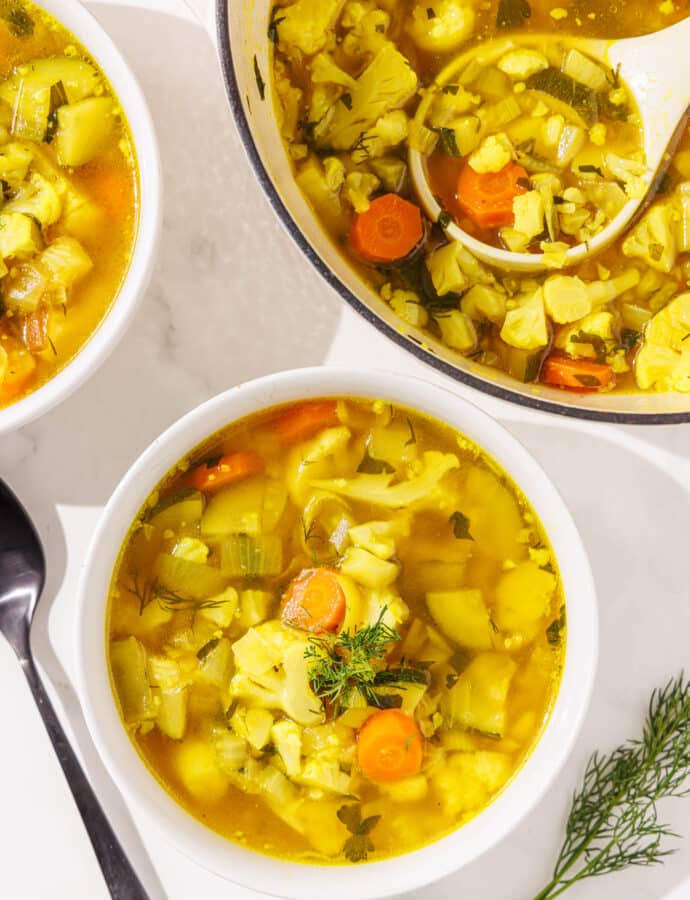 Debloat Detox Veggie Soup