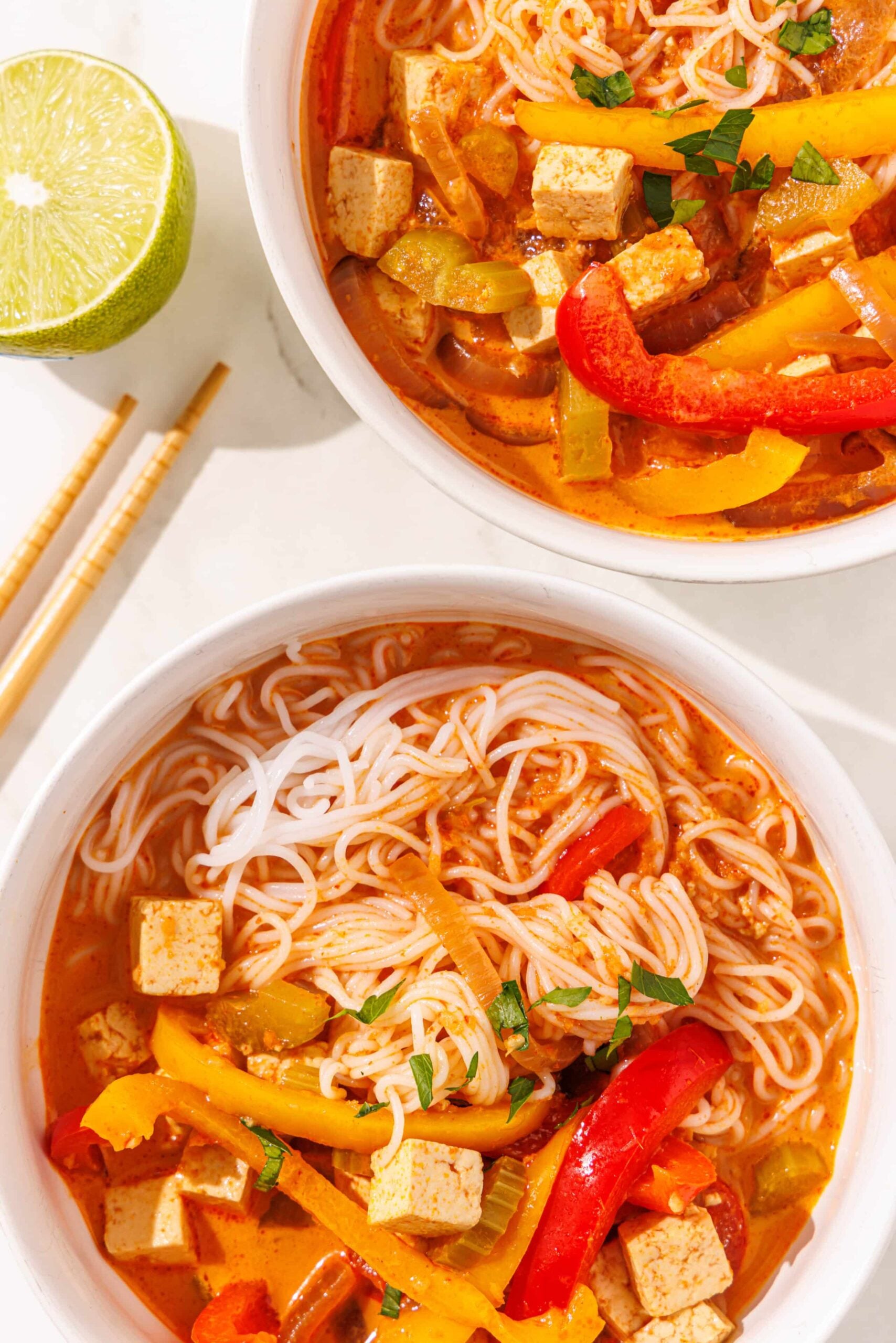 Red Curry Soup (15-minutes!) - HealthyGirl Kitchen