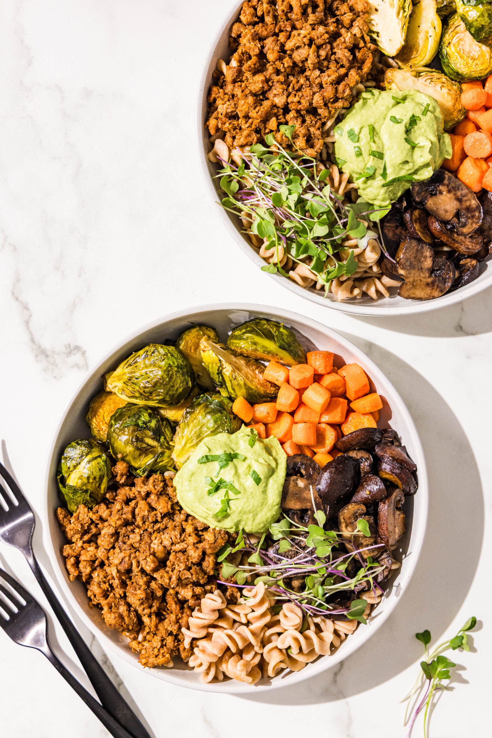 Hormone Support Pasta Bowl - HealthyGirl Kitchen