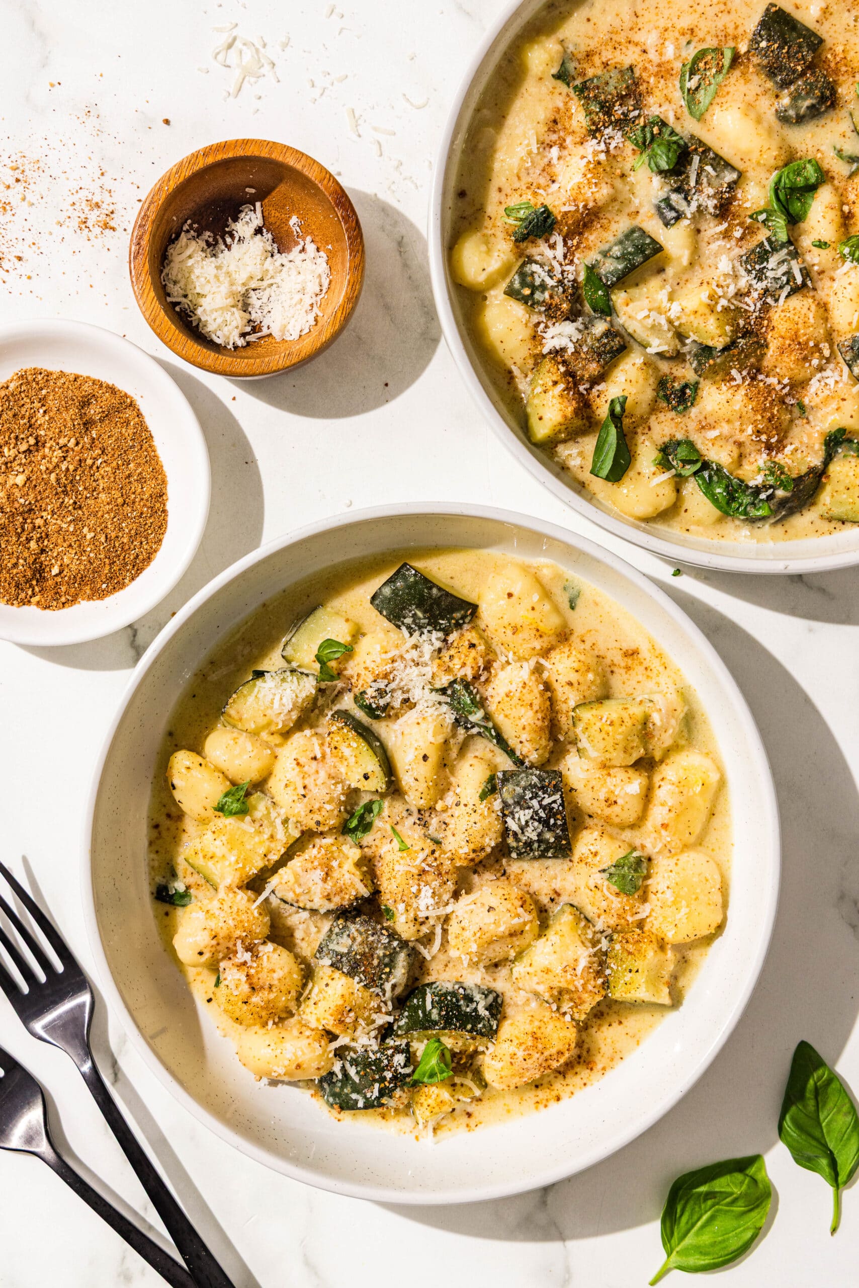 One Pan Lemon Gnocchi (dairy-free!) - HealthyGirl Kitchen